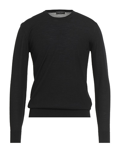 ROBERTO COLLINA Jumper Black 100% Merino Wool