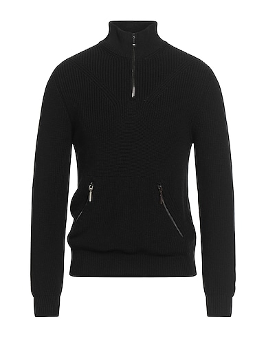 MOORER Sweater Black 100% Wool
