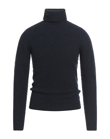 ROBERTO COLLINA Cashmere jumper Midnight blue 71% Cashmere, 19% Silk, 10% Polyester
