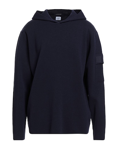 C.P. COMPANY Pullover Marineblau 88% Lammwolle, 12% Polyester
