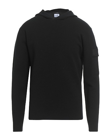 C.P. COMPANY Jumper Black 88% Lambswool, 12% Polyester