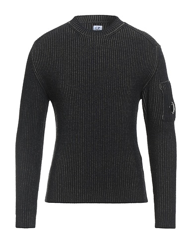 C.P. COMPANY Jumper Black 67% Polyamide, 32% Wool, 1% Other Fibres