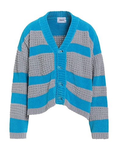 BONSAI Cardigan Turquoise 90% Cotton, 10% Polyacrylic