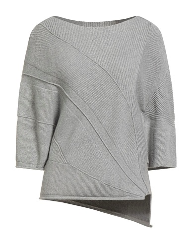 LIVIANA CONTI Pullover Grigio chiaro 50% Cachemire, 50% Poliammide