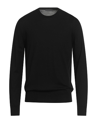 CORNELIANI Jumper Black 100% Virgin Wool