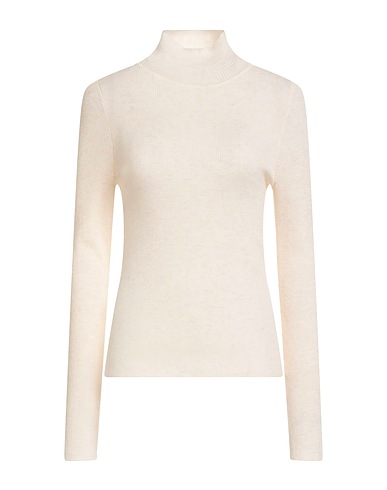 CARACTÈRE Polo neck Cream 47% Polyester, 33% Wool, 20% Acrylic