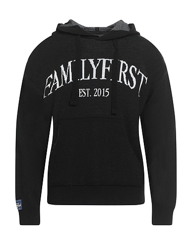 FAMILY FIRST  Milano Jumper Black 45% Wool, 45% Polyamide, 10% Acrylic