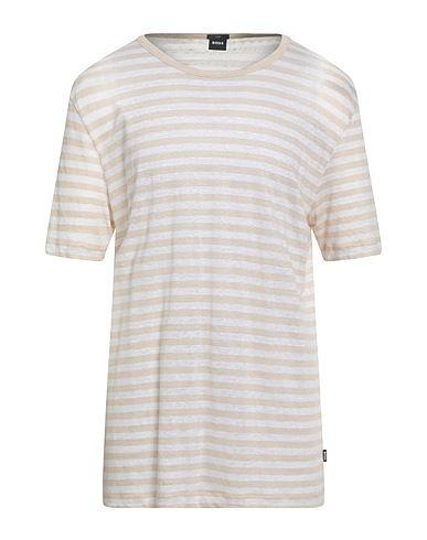 BOSS Jumper Beige 100% Linen