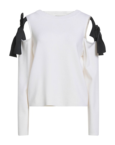 ALICE + OLIVIA Jumper Ivory 91% Wool, 6% Nylon, 3% Elastane
