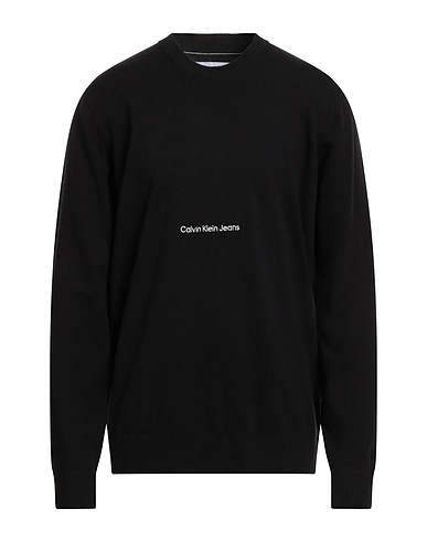 CALVIN KLEIN JEANS Jumper Black 100% Cotton
