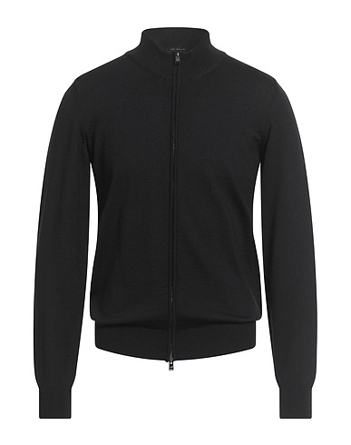 BOSS HUGO BOSS Cardigan Black 100% Virgin Wool