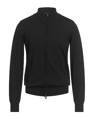 BOSS HUGO BOSS Jumper with zip 100% Virgin Wool