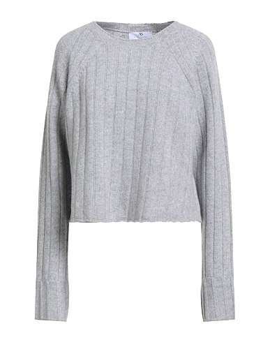 ANNA SERAVALLI Jumper Grey 100% Merino Wool