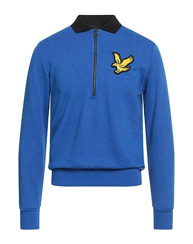 LYLE & SCOTT Sweatshirt Azure 64% Cotton, 36% Polyester