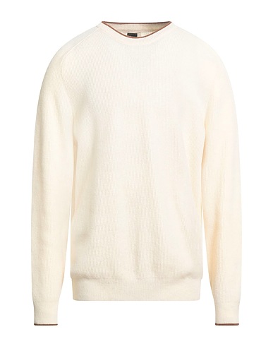 BOSS HUGO BOSS Jumper Ivory 50% Cashmere, 50% Virgin Wool