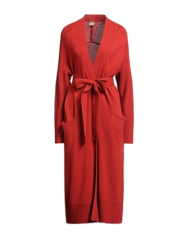 BOSS Cardigan Rust 90% Virgin Wool, 10% Cashmere