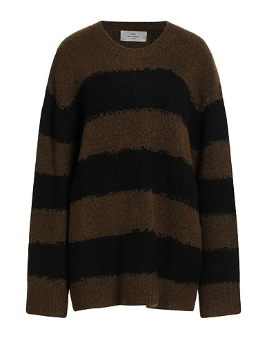 LES COYOTES DE PARIS Sweater Military green 74% Acrylic, 22% Polyester, 4% Elastane
