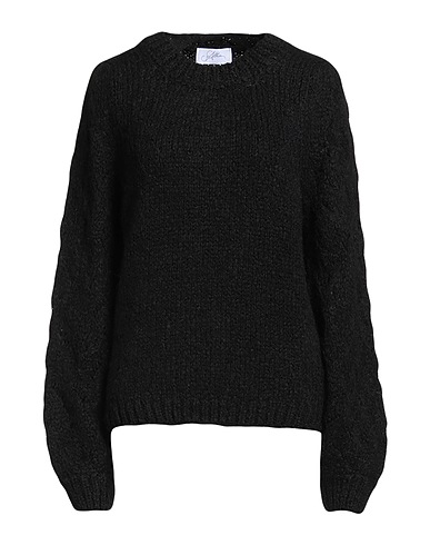 SOALLURE Jumper Black 40% Acrylic, 35% Alpaca wool, 13% Wool, 12% Polyamide