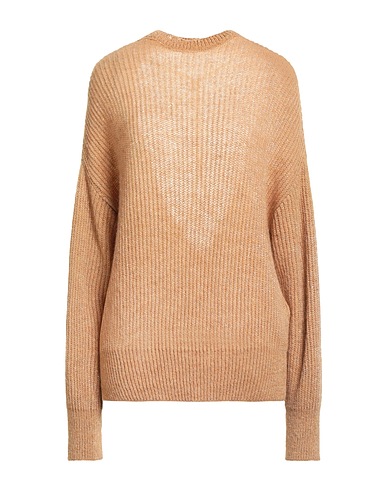 AKEP Jumper Sand 33% Polyamide, 27% Polyacrylic, 26% Alpaca wool, 9% Wool, 5% Metallic fiber