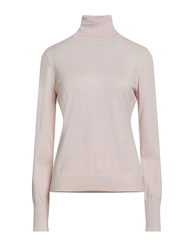 SEVENTY VENEZIA Polo neck Cream 50% Viscose, 28% Polyester, 22% Polyamide