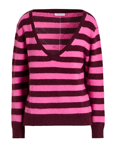 MAJESTIC FILATURES Jumper Plum 80% Raccoon Wool, 20% Polyamide