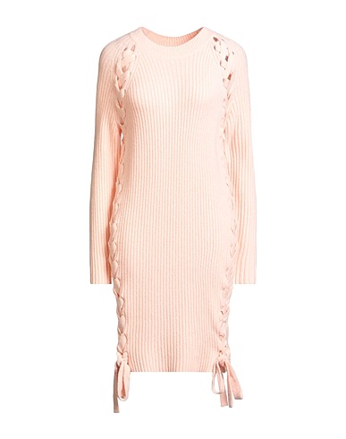TWINSET Short dress Light pink 72% Acrylic, 25% Polyamide, 3% Elastane