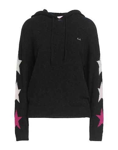 SUN 68 Jumper Black 44% Wool, 30% Polyamide, 20% Alpaca wool, 6% Elastane