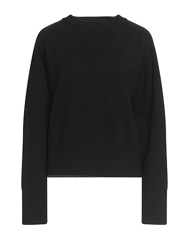 SOALLURE Jumper Black 52% Viscose, 28% Polyester, 20% Polyamide