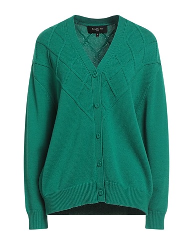 PAULE KA Cardigan Green 90% Wool, 10% Cashmere