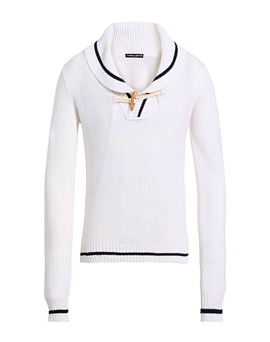 FRANKIE MORELLO Sweater White 100% Cotton