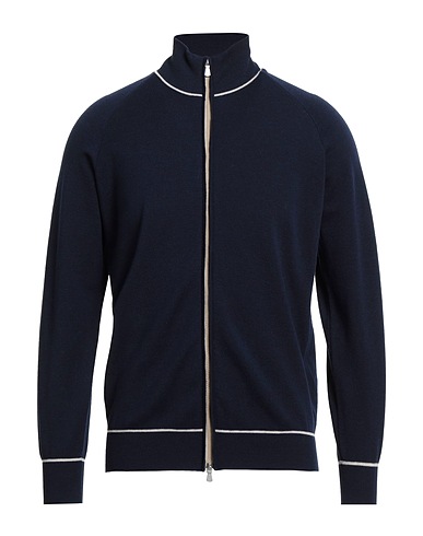 ELEVENTY Sweater with zip PLATINUM 100% Wool