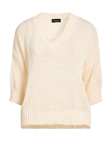 ROBERTO COLLINA Jumper AVORIO 66% Cotton, 34% Polyamide