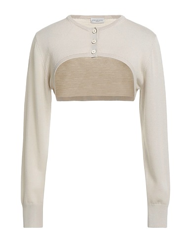 DRIES VAN NOTEN Cardigan Beige 100% Merino Wool