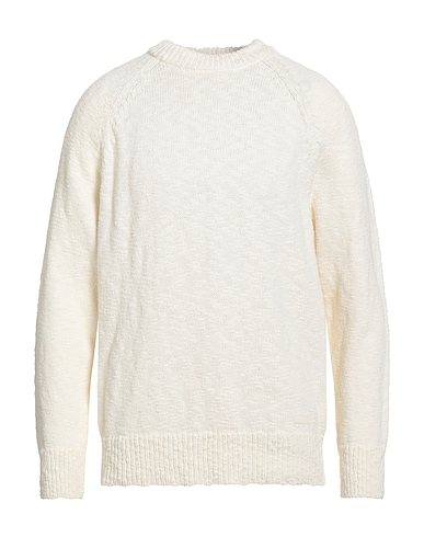 CALVIN KLEIN Sweater Ivory 92% Cotton, 8% Linen