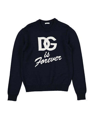 DOLCE&GABBANA Sweater Navy 100% Virgin Wool