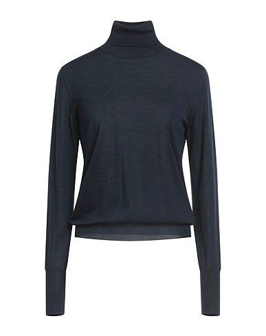 ROBERTO COLLINA Turtleneck Midnight blue 100% Wool