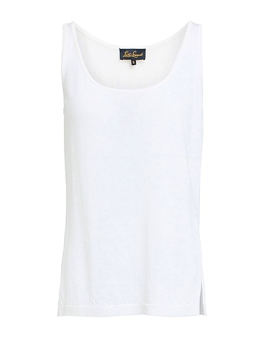 LUISA SPAGNOLI Top Ivory 60% Linen, 35% Viscose, 5% Polyamide