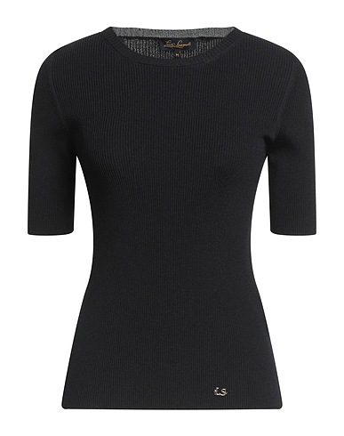 LUISA SPAGNOLI Jumper Black 65% Viscose, 35% Polyamide