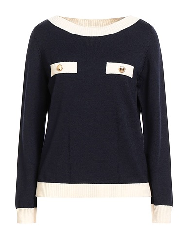 LUISA SPAGNOLI Jumper Midnight blue 100% Virgin Wool
