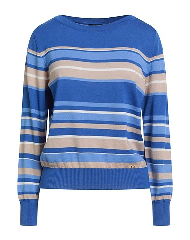 LUISA SPAGNOLI Jumper Blue 100% Virgin Wool