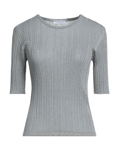MAJESTIC FILATURES Sweater Grey 80% Acetate, 10% Polyamide, 10% Metal