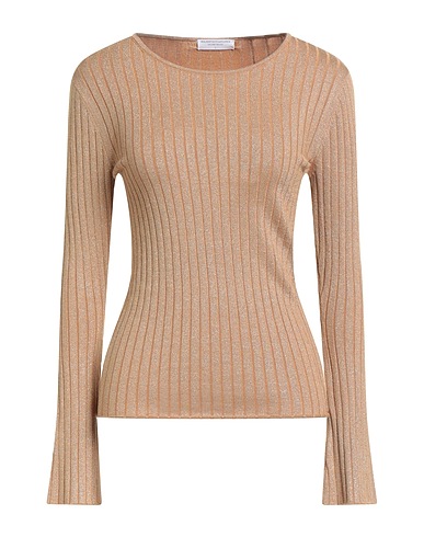 MAJESTIC FILATURES Jumper Sand 54% Organic cotton, 24% Viscose, 15% Elastane, 7% Metallic fiber