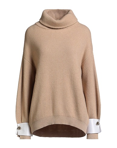 BRUNELLO CUCINELLI Cashmere blend Beige 100% Cashmere, Polyester, Silk, Hematite, Pyrite