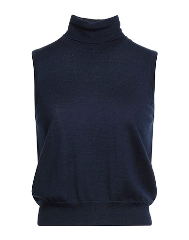 ROSSOPURO Sleeveless sweater BLU NOTTE 70% Wool, 20% Silk, 10% Cashmere