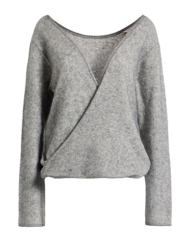 MAJESTIC FILATURES Jumper Grey 80% Raccoon Wool, 20% Polyamide