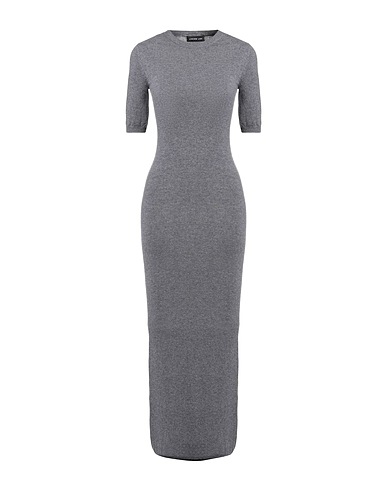 JACOB LEE Knit dress Charcoal 100% Cashmere