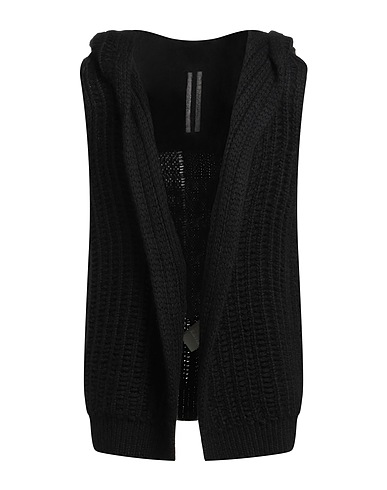 RICK OWENS Cardigan Black 70% Cashmere, 30% Silk