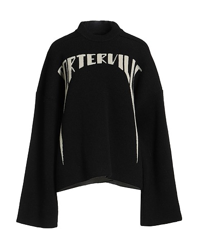 RICK OWENS Sweater Black 100% Virgin Wool