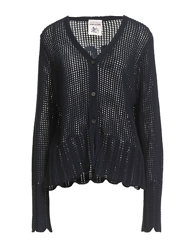 SEMICOUTURE Cardigan Midnight blue 100% Cotton