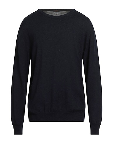 OFFICINA 36 Pullover Nachtblau 50% Merinowolle, 50% Acryl